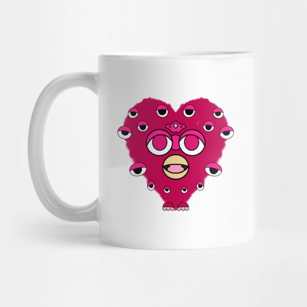 Biblically Accurate Heart Furby by AlienClownThings